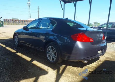 2011 Infiniti G37X from USA, damaged, VIN JN1CV6AR9BM400782